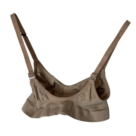 Skims Seamless Sculpt Bralette Beige Tan Nude Small / Medium - Picture 4 of 6